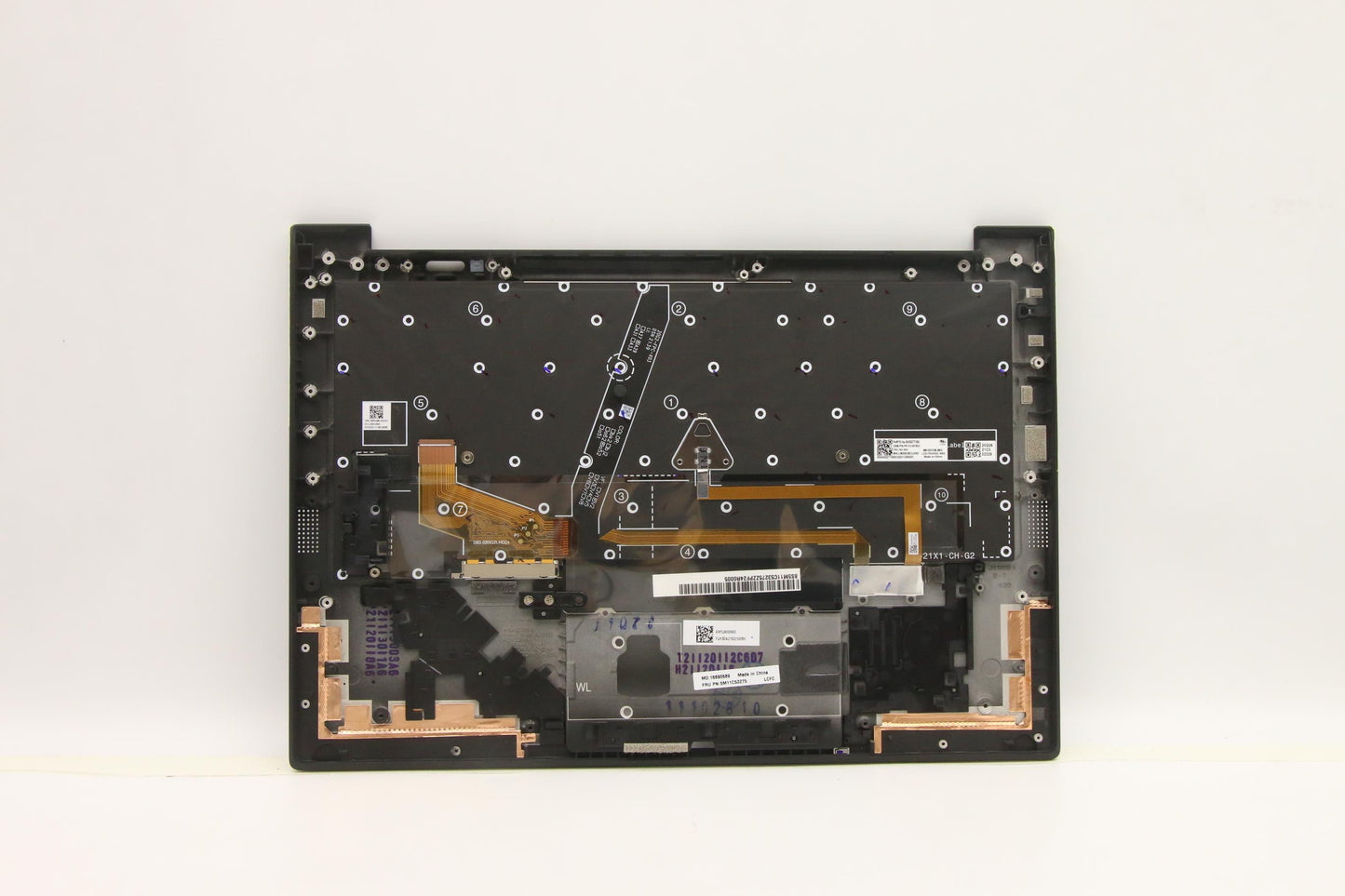 Lenovo Mech_Asm Grp Kbd Bzl,Fra/Eng,W - 5M11C53275