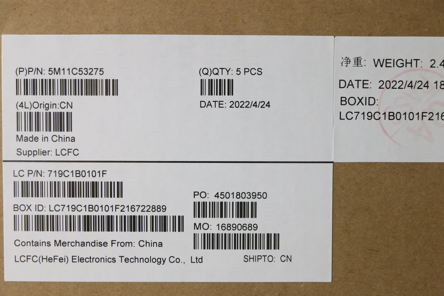 Lenovo Mech_Asm Grp Kbd Bzl,Fra/Eng,W - 5M11C53275