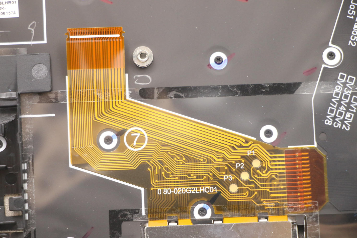 Lenovo Mech_Asm Grp Kbd Bzl,Ger,Ww,Db - 5M11C53276