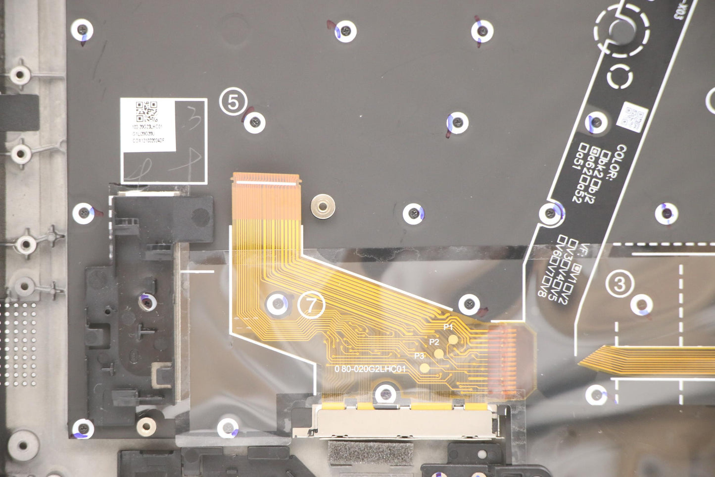 Lenovo Mech_Asm Grp Kbd Bzl,Gre,Ww,Db - 5M11C53277