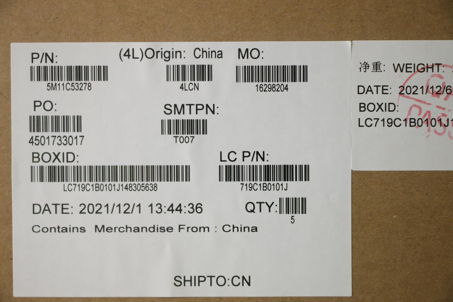 Lenovo Mech_Asm Grp Kbd Bzl,Hbw,Ww,Db - 5M11C53278