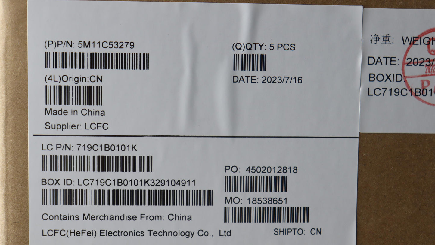 Lenovo Mech_Asm Grp Kbd Bzl,Hun,Ww,Db - 5M11C53279