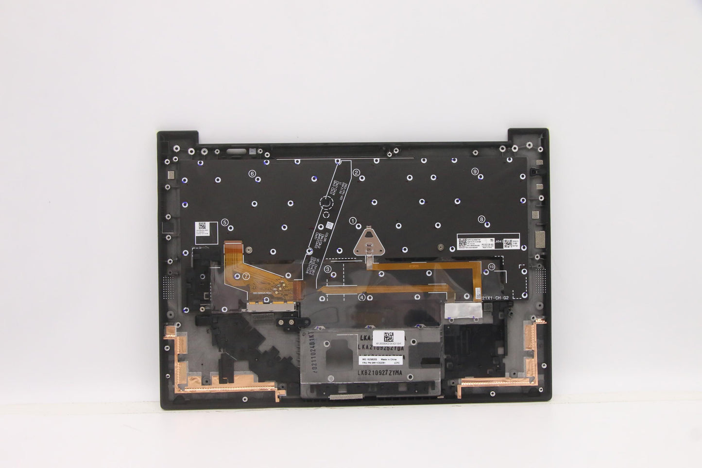 Lenovo Mech_Asm Grp Kbd Bzl,Ind Eng,W - 5M11C53281