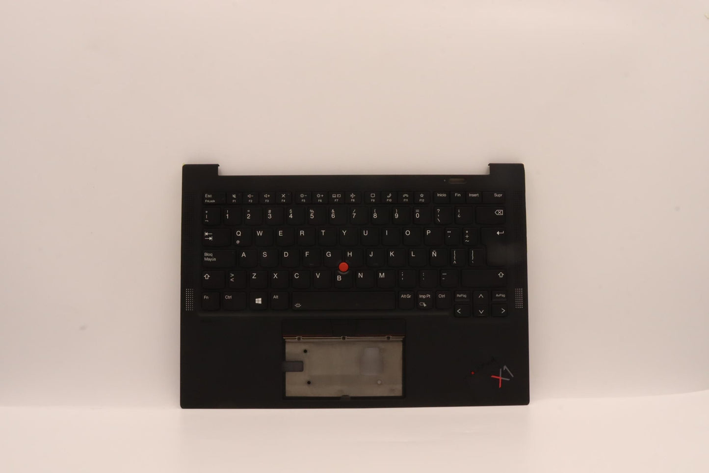 Lenovo C-Cover with Keyboard, Spanish LA Layout, Deep Black, Backlit, WWAN - 5M11C53285