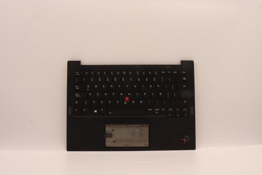 Lenovo C-Cover with Keyboard, Spanish LA Layout, Deep Black, Backlit, WWAN - 5M11C53285