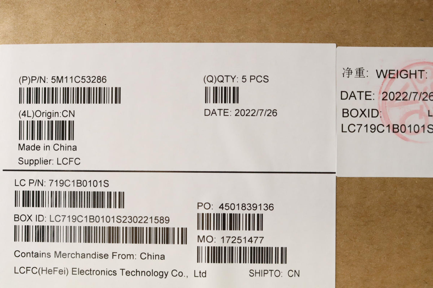 Lenovo Mech_Asm Grp Kbd Bzl,Nor,Ww,Db - 5M11C53286