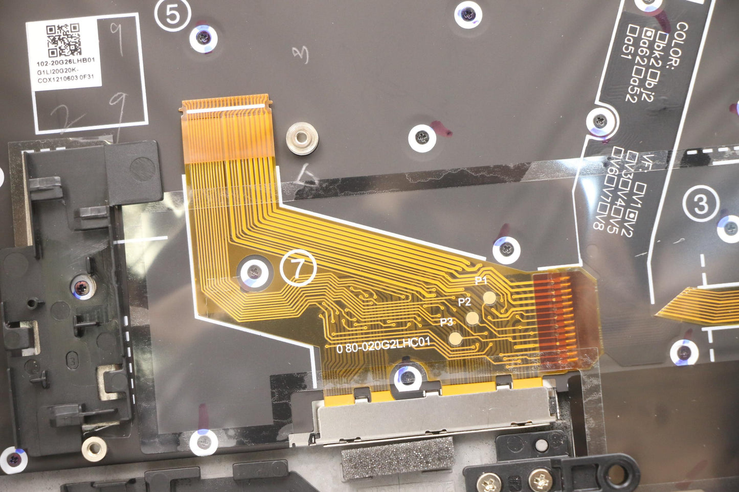 Lenovo Mech_Asm Grp Kbd Bzl,Nordic,Ww - 5M11C53287