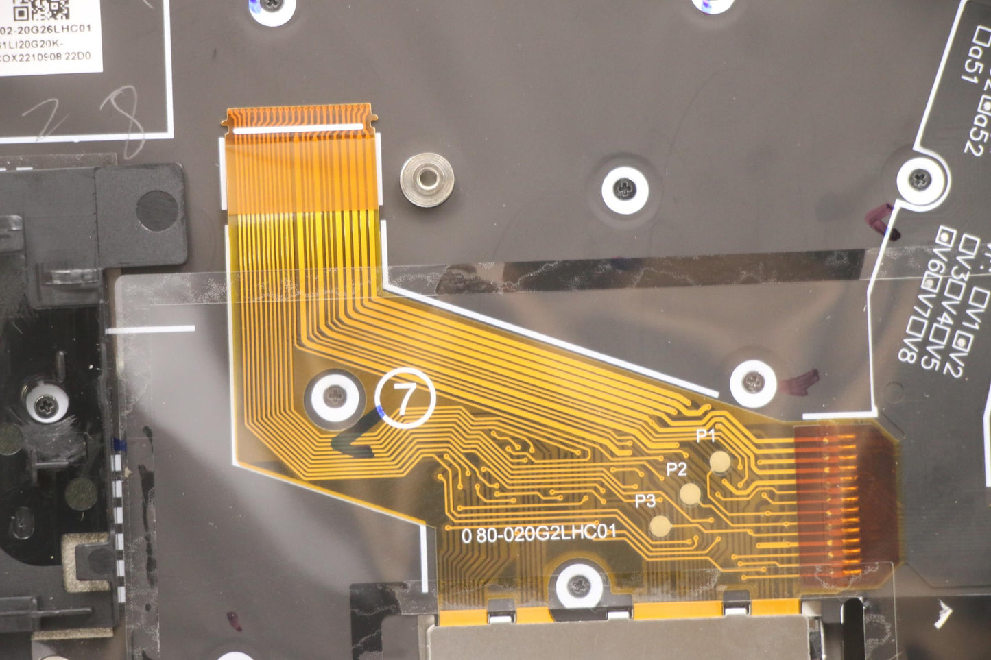 Lenovo Mech_Asm Grp Kbd Bzl,Slv,Ww,Db - 5M11C53290