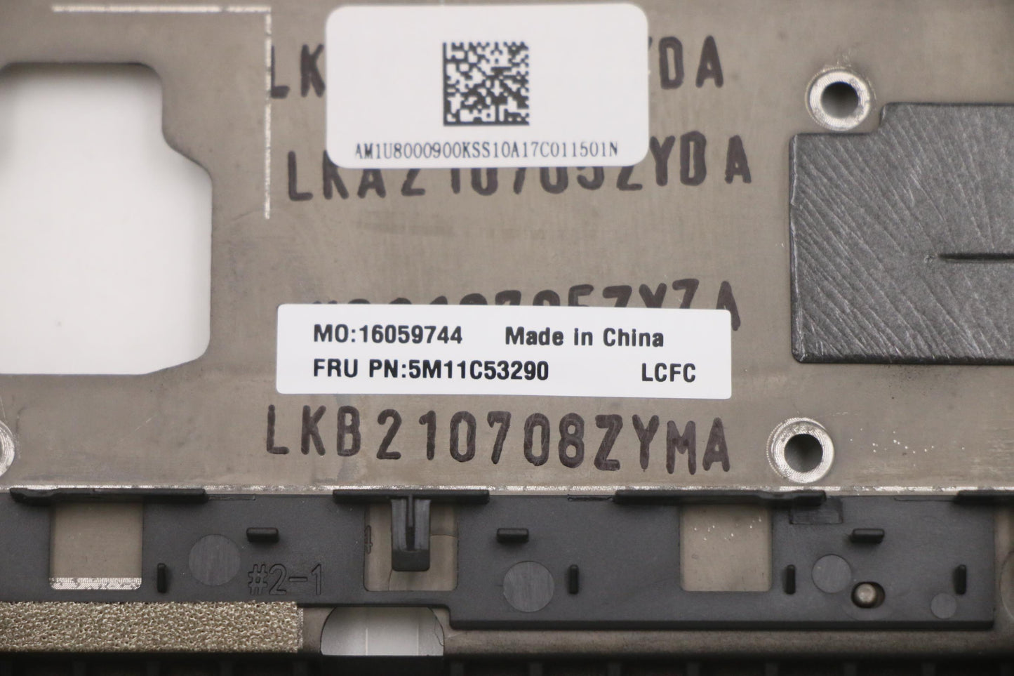 Lenovo Mech_Asm Grp Kbd Bzl,Slv,Ww,Db - 5M11C53290