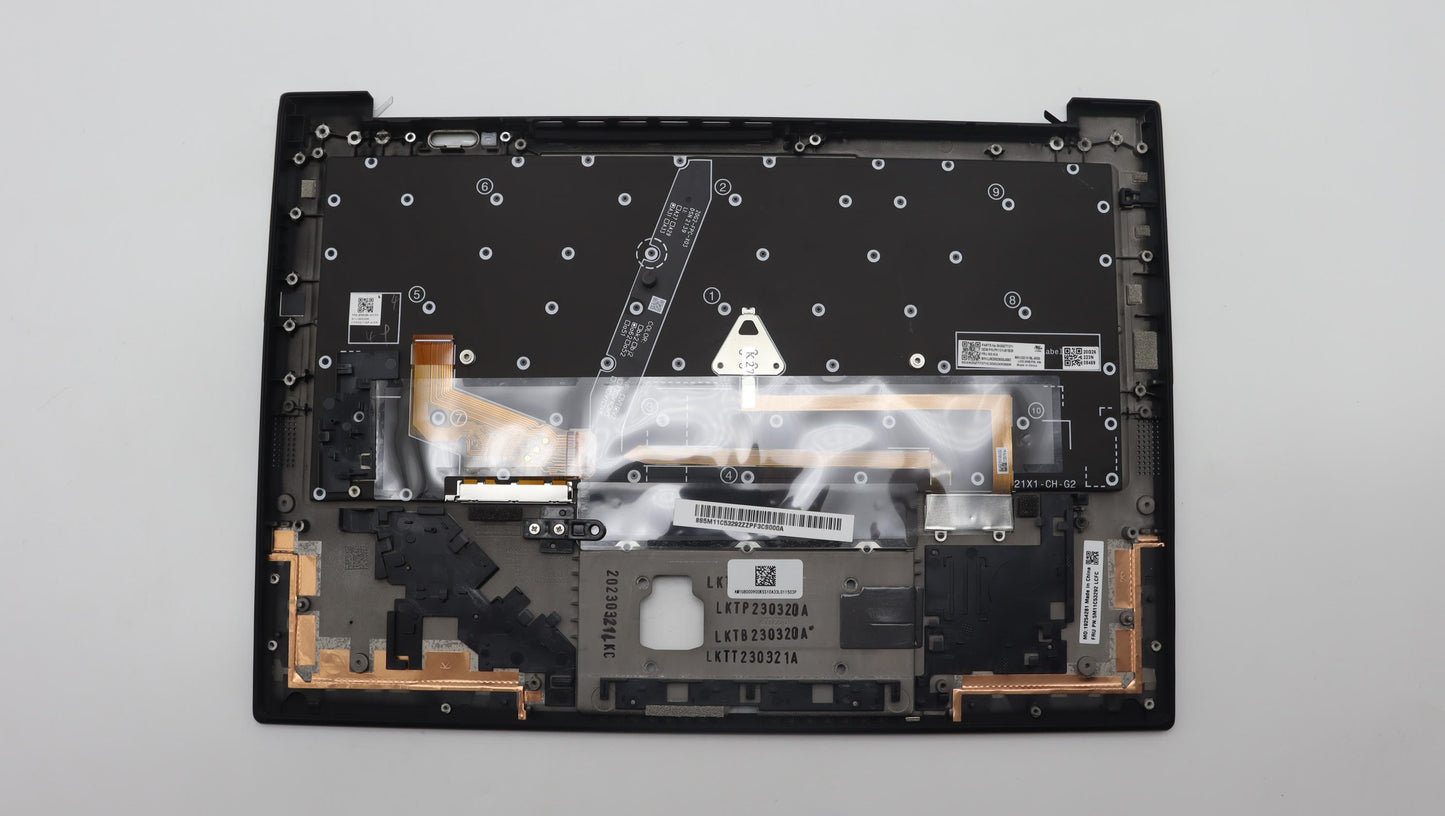 Lenovo Mech_Asm Grp Kbd Bzl,Swe/Fin,W - 5M11C53292
