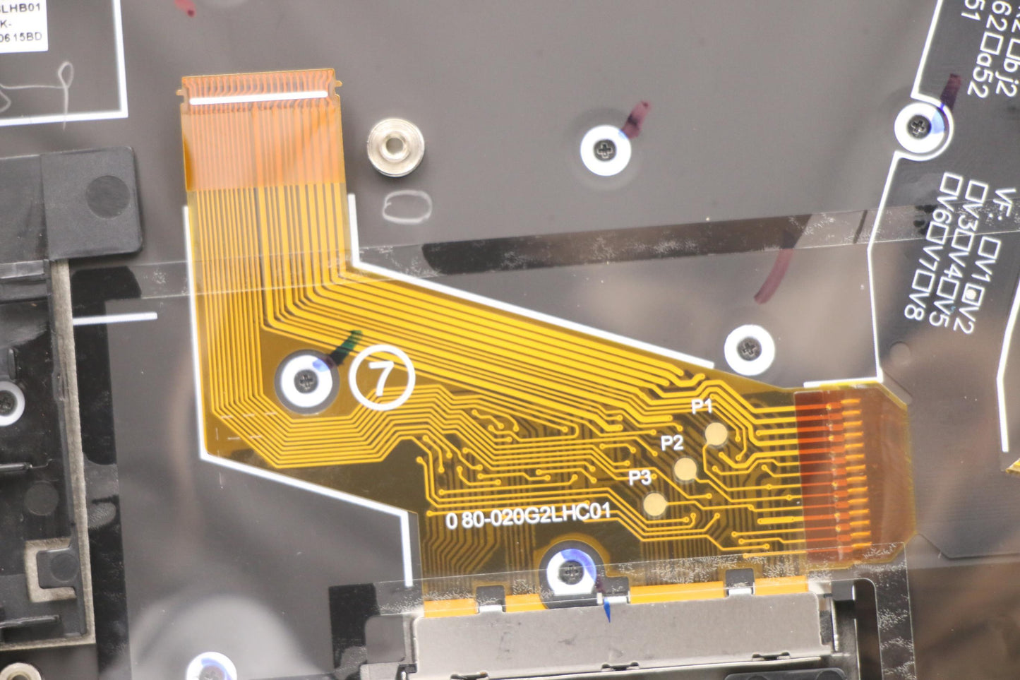 Lenovo Mech_Asm Grp Kbd Bzl,Uke,Ww,Db - 5M11C53298