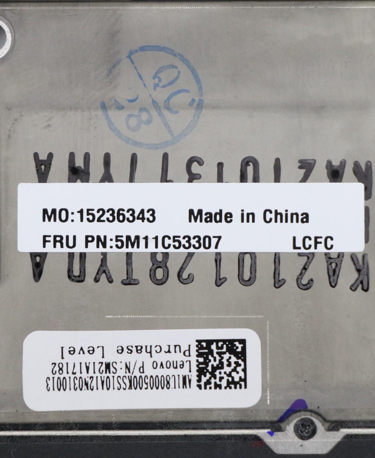 Lenovo C-Cover with Keyboard, USA English, Deep Black, WLAN - 5M11C53307