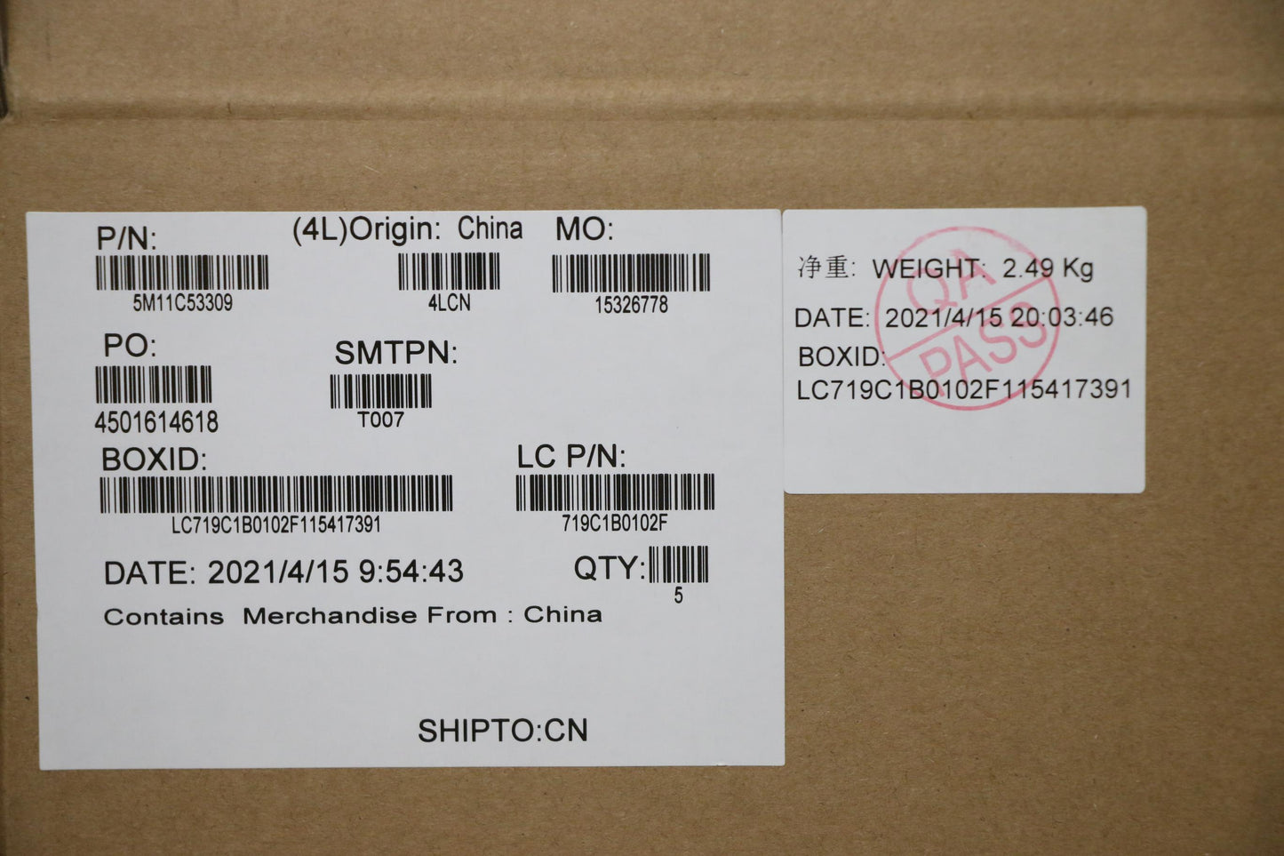 Lenovo Mech_Asm Grp Kbd Bzl,Euro Eng, - 5M11C53309