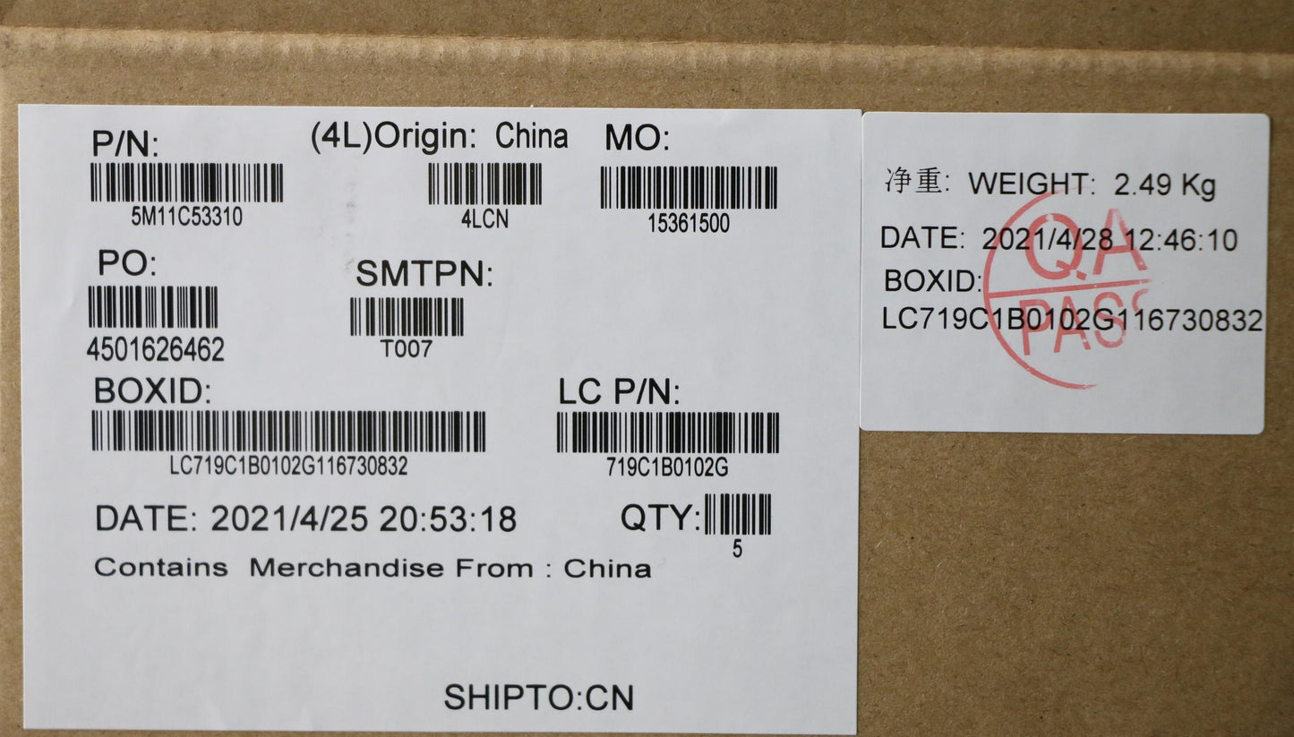 Lenovo Mech_Asm Grp Kbd Bzl,Fra,Wl,Db - 5M11C53310