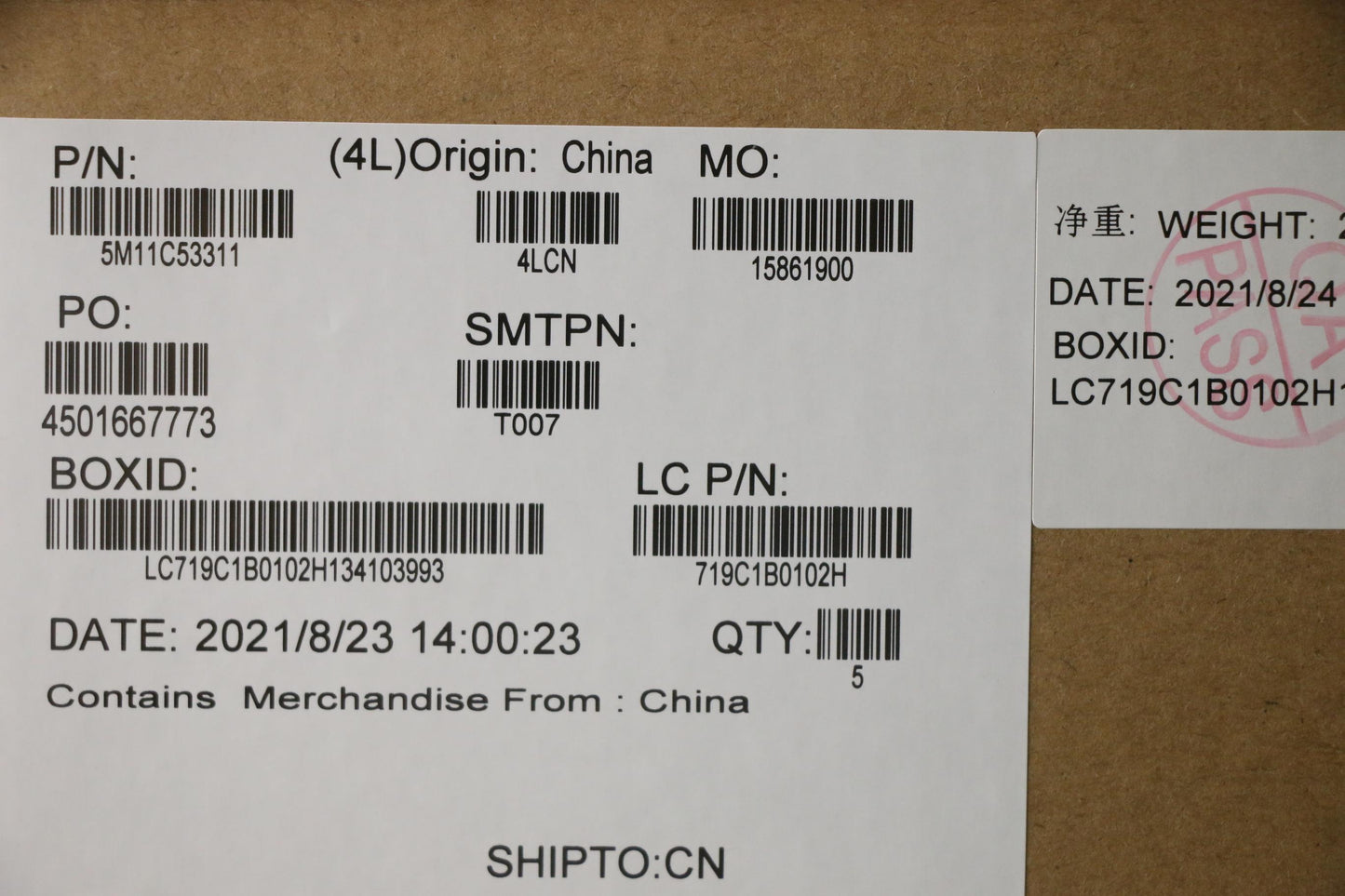Lenovo Mech_Asm Grp Kbd Bzl,Fra/Eng,W - 5M11C53311