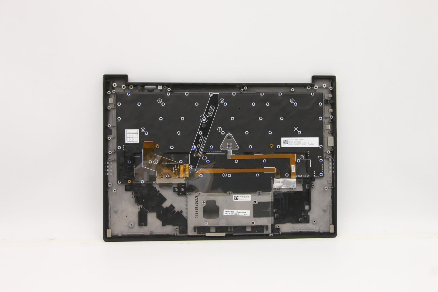 Lenovo Mech_Asm Grp Kbd Bzl,Gre,Wl,Db - 5M11C53313