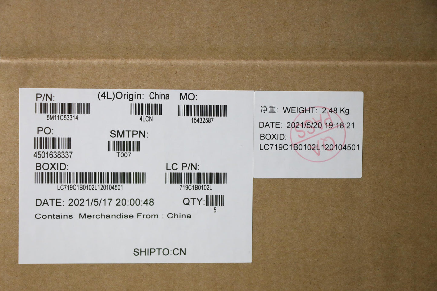 Lenovo Mech_Asm Grp Kbd Bzl,Hbw,Wl,Db - 5M11C53314