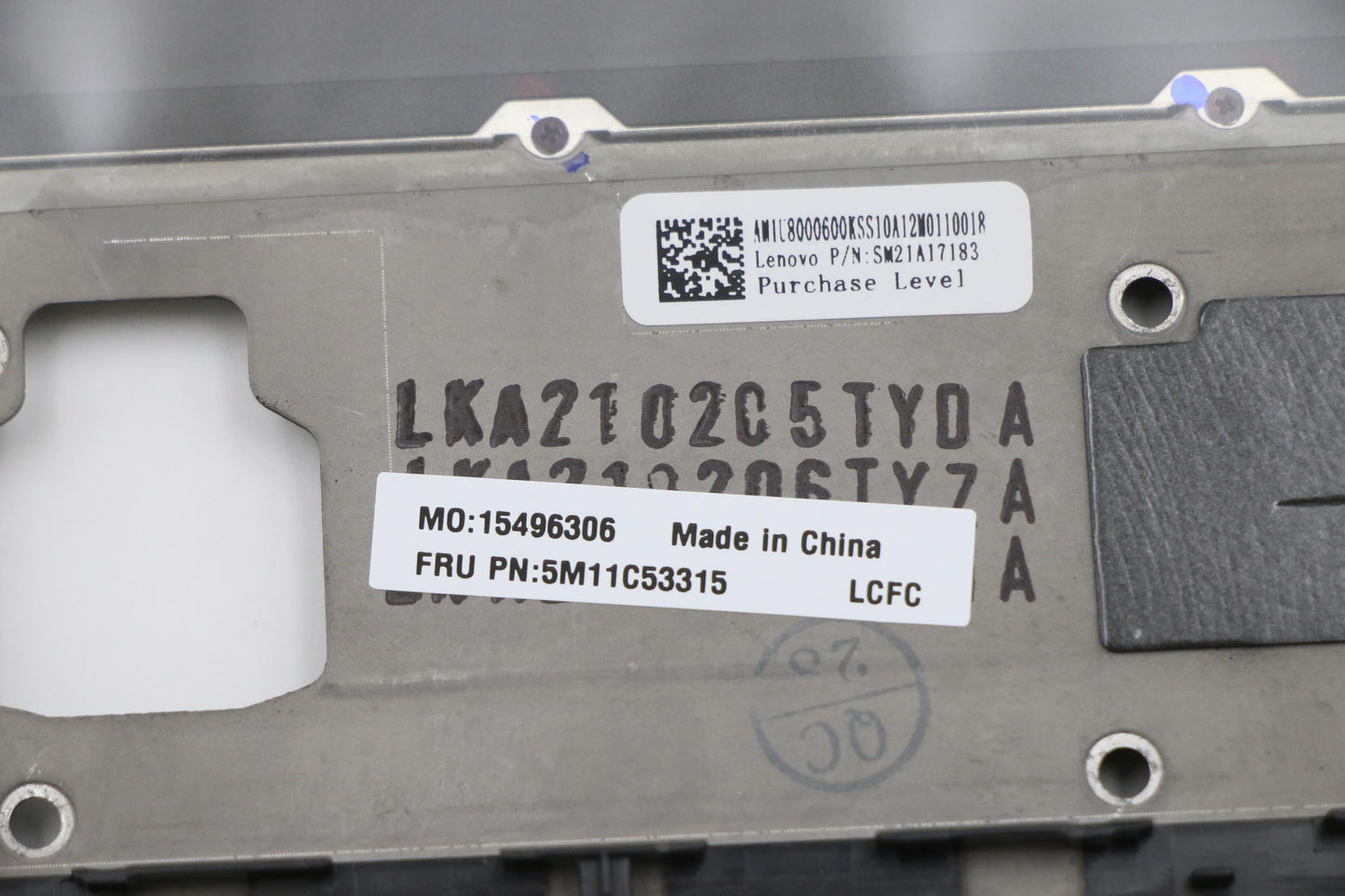 Lenovo Mech_Asm Grp Kbd Bzl,Hun,Wl,Db - 5M11C53315