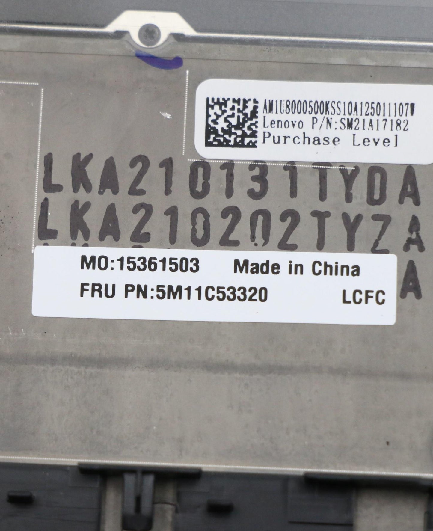Lenovo Mech_Asm Grp Kbd Bzl,Kor,Wl,Db - 5M11C53320