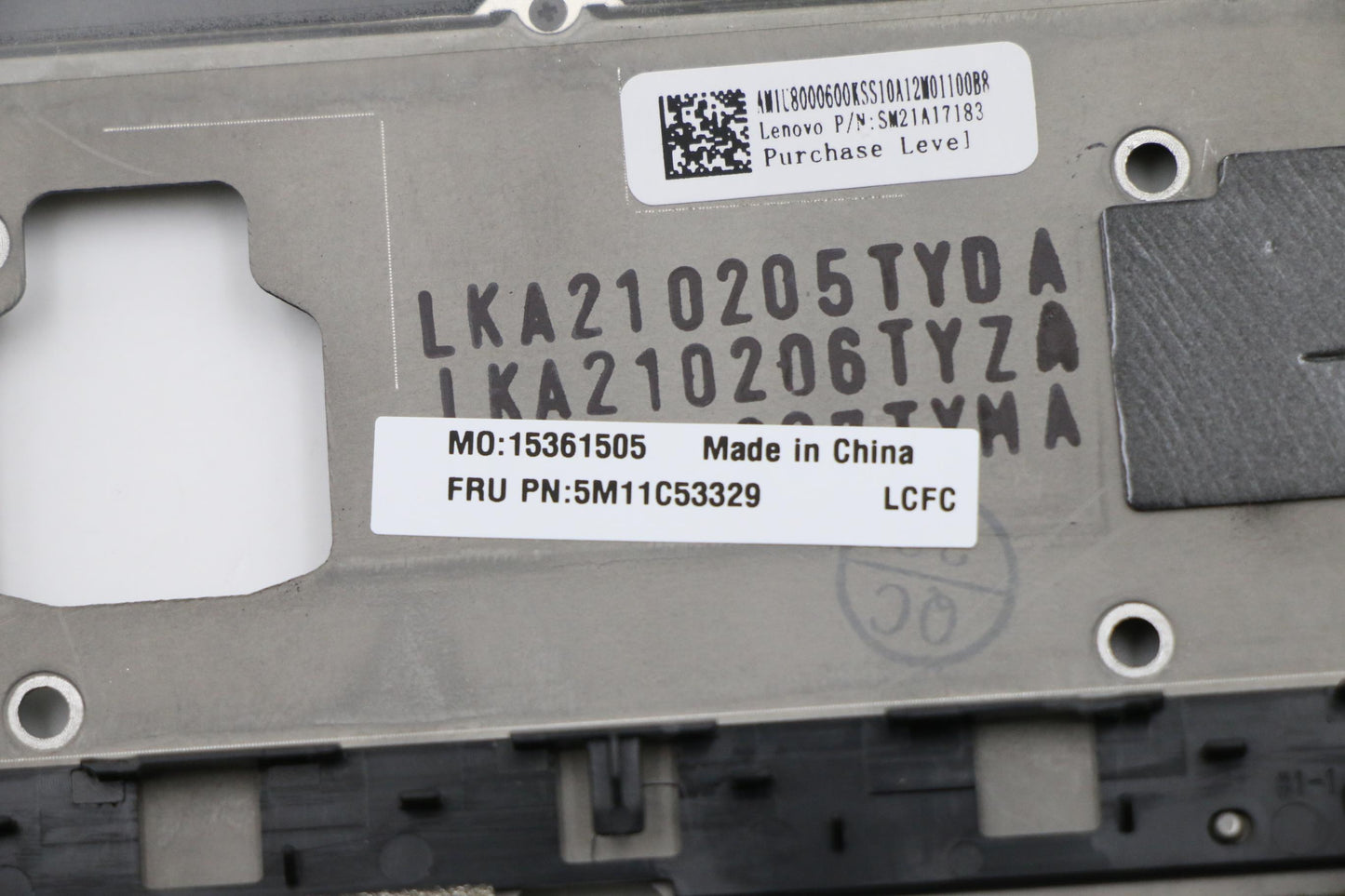 Lenovo Mech_Asm Grp Kbd Bzl,Sws,Wl,Db - 5M11C53329