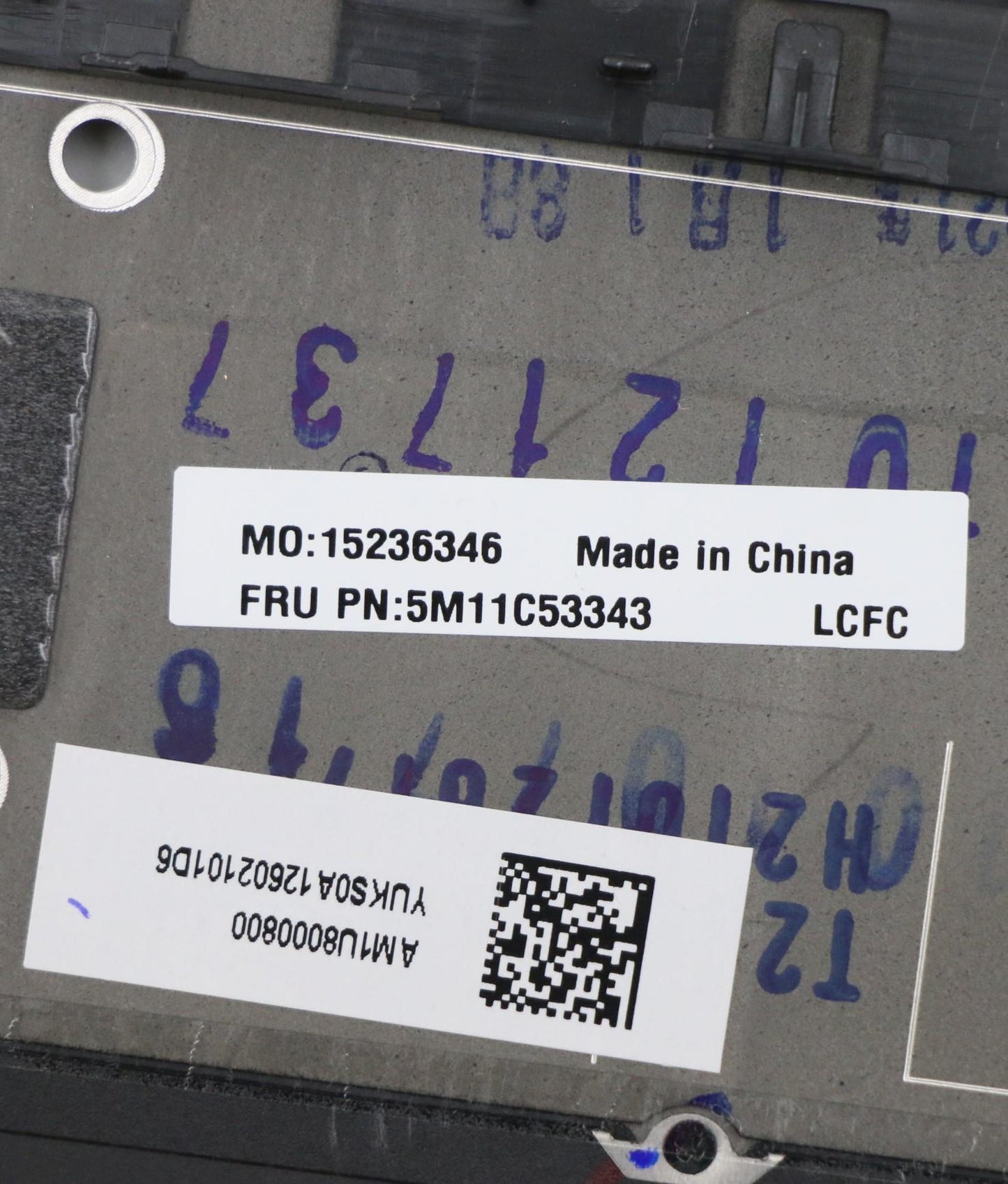 Lenovo Mech_Asm Grp Kbd Bzl,Eng,Ww,Db - 5M11C53343