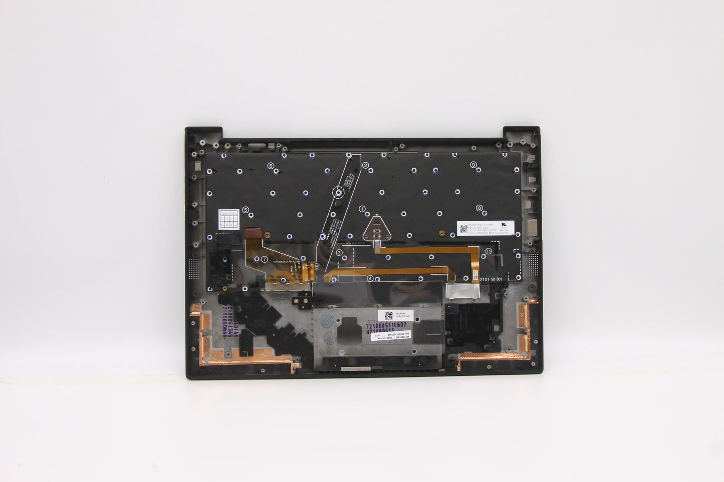 Lenovo Mech_Asm Grp Kbd Bzl,Est,Ww,Db - 5M11C53344