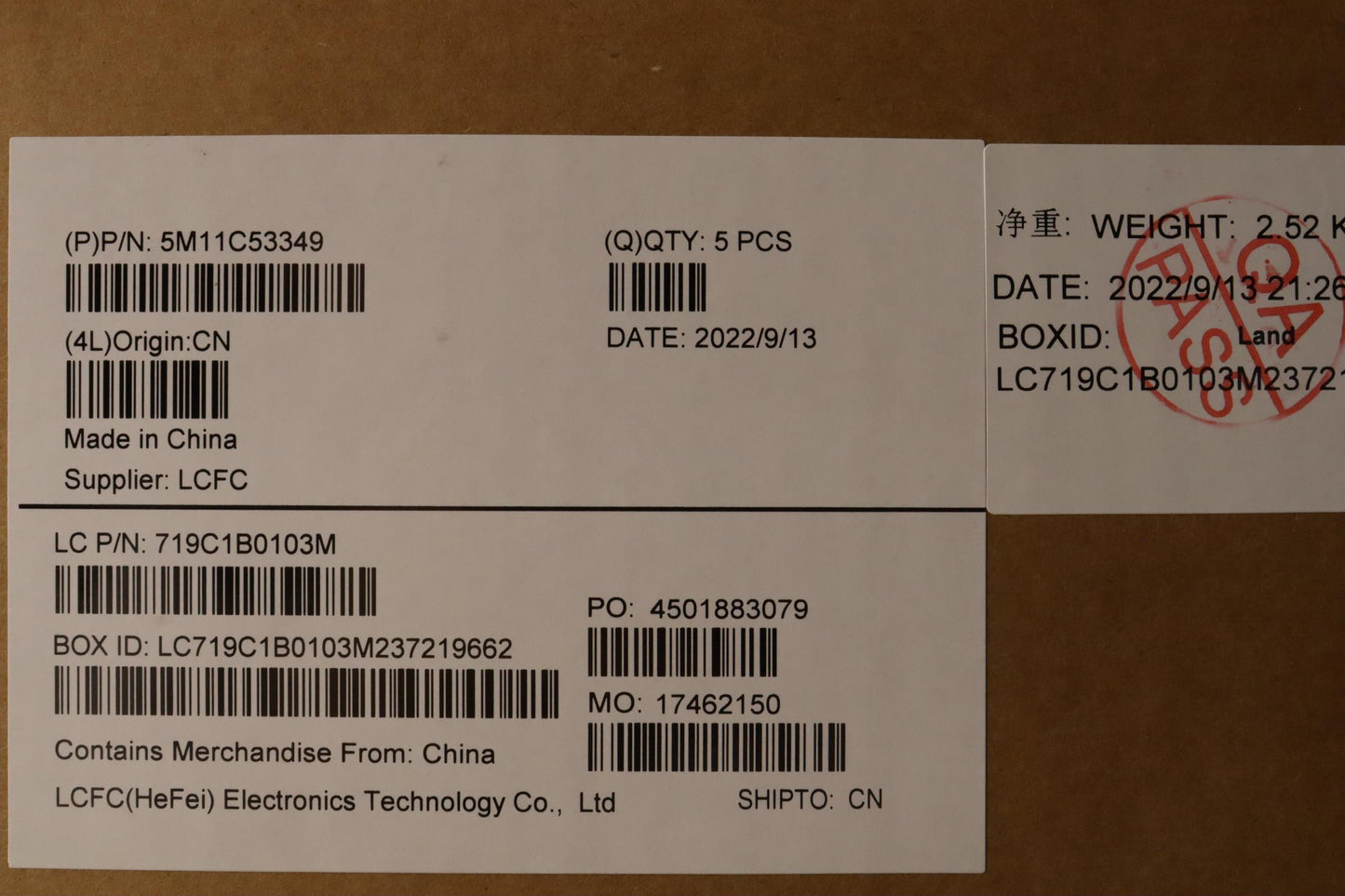 Lenovo Mech_Asm Grp Kbd Bzl,Gre,Ww,Db - 5M11C53349