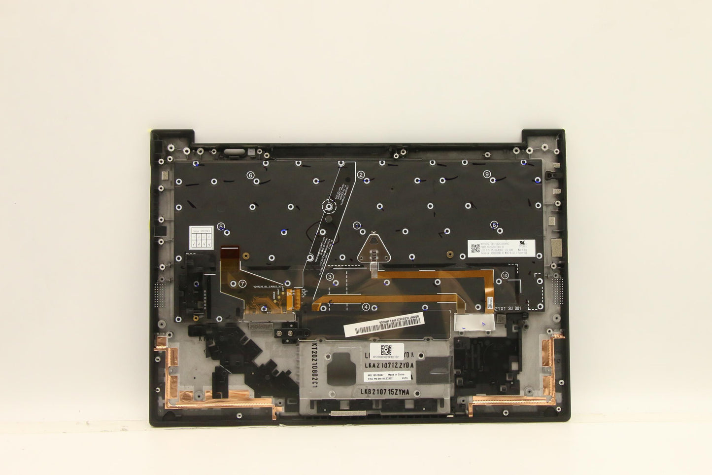 Lenovo Mech_Asm Grp Kbd Bzl,Ild,Ww,Db - 5M11C53352