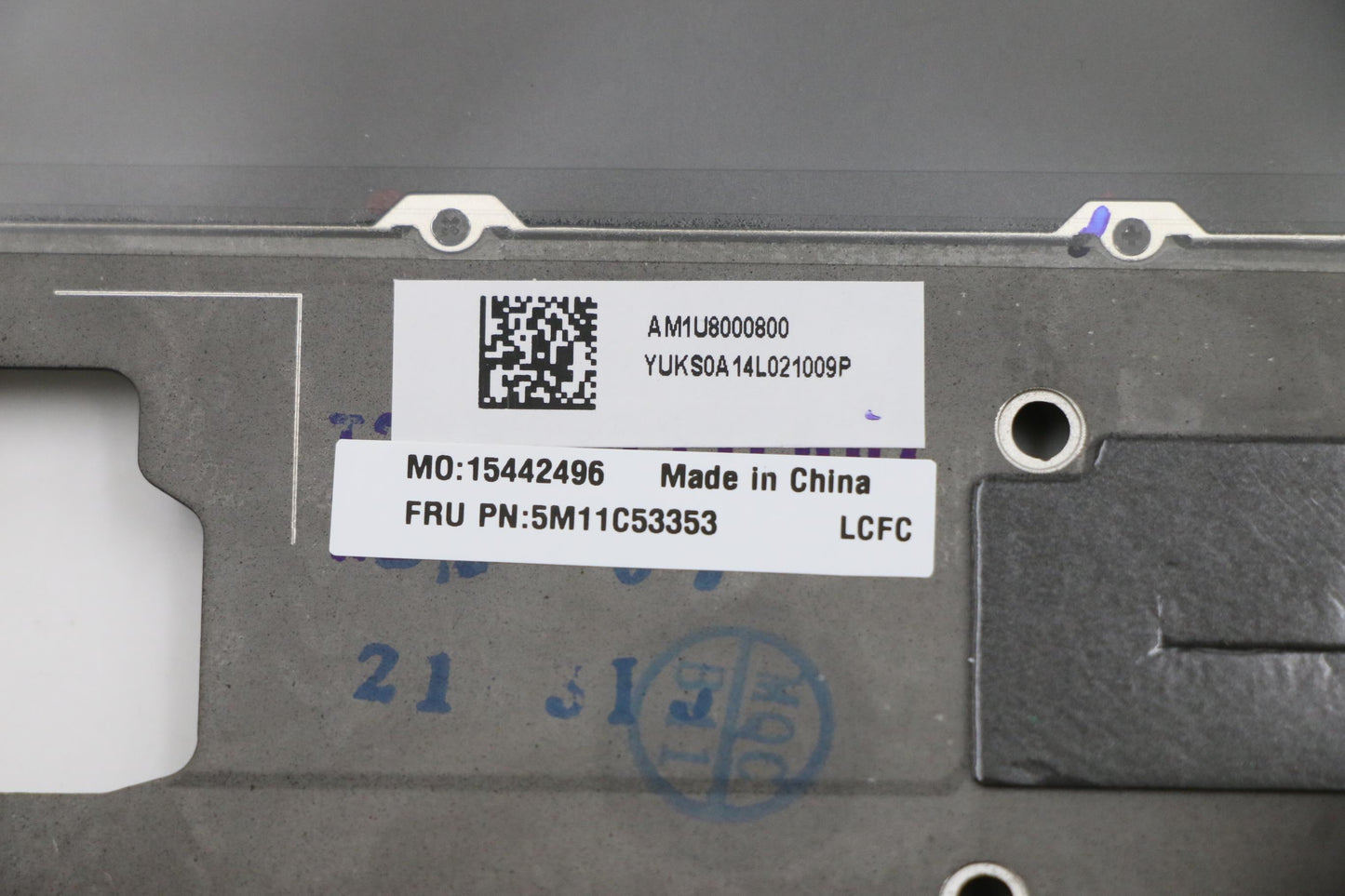 Lenovo Mech_Asm Grp Kbd Bzl,Ind Eng,W - 5M11C53353