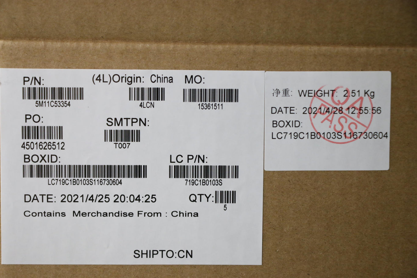 Lenovo Mech_Asm Grp Kbd Bzl,Ita,Ww,Db - 5M11C53354