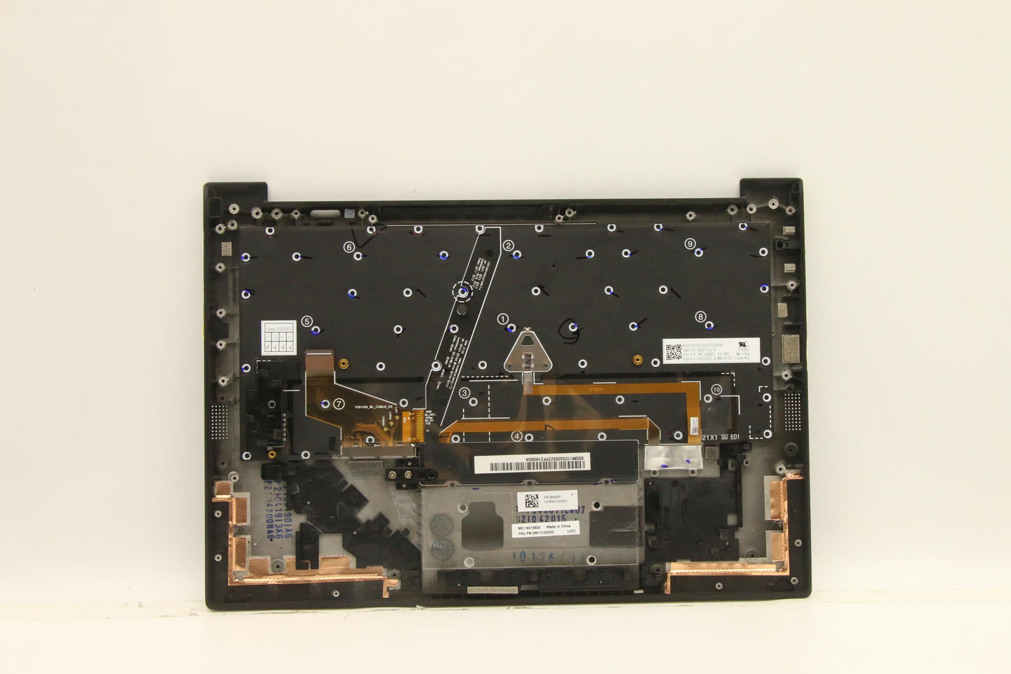 Lenovo Mech_Asm Grp Kbd Bzl,Jpn,Ww,Db - 5M11C53355