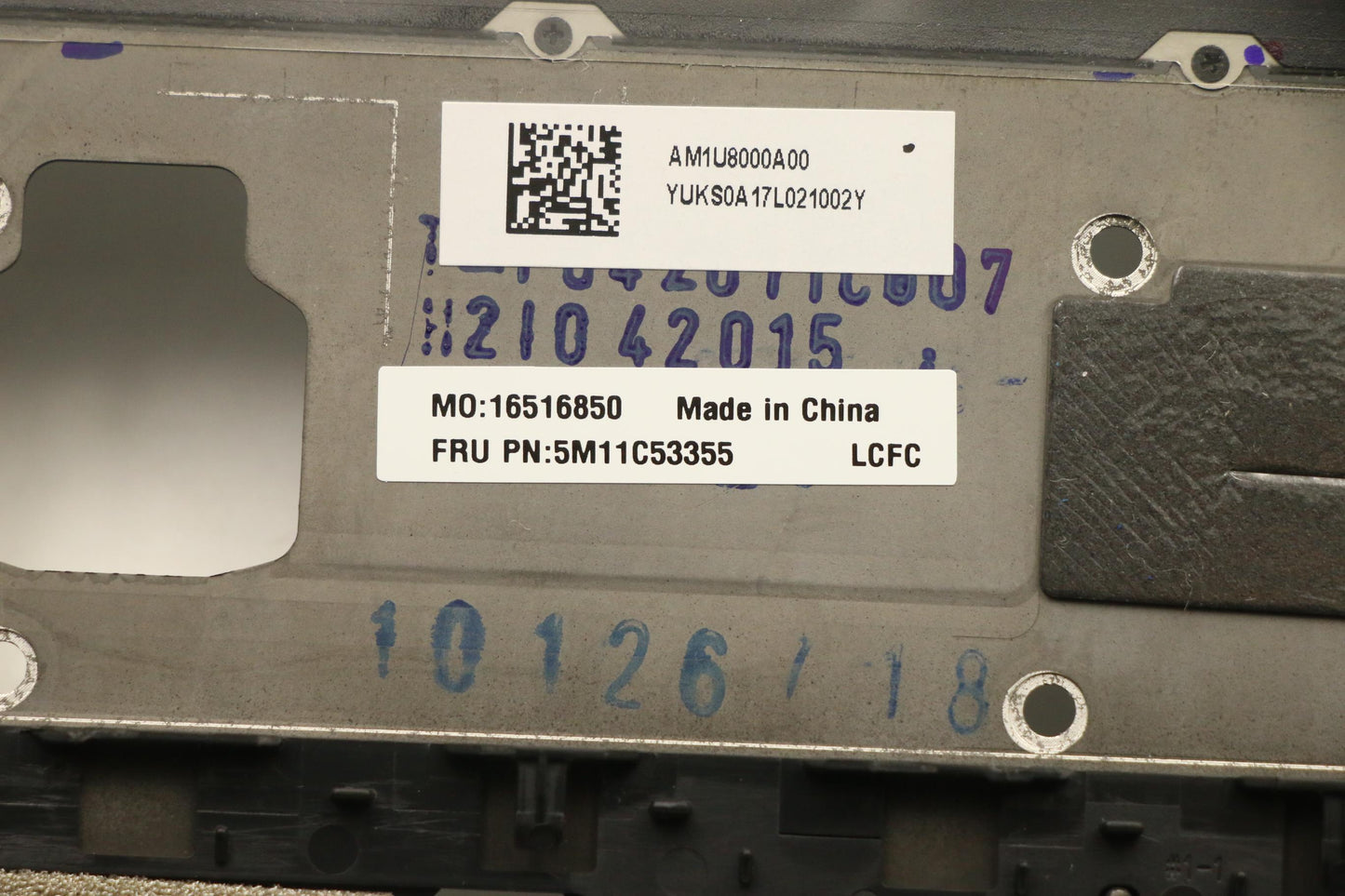 Lenovo Mech_Asm Grp Kbd Bzl,Jpn,Ww,Db - 5M11C53355