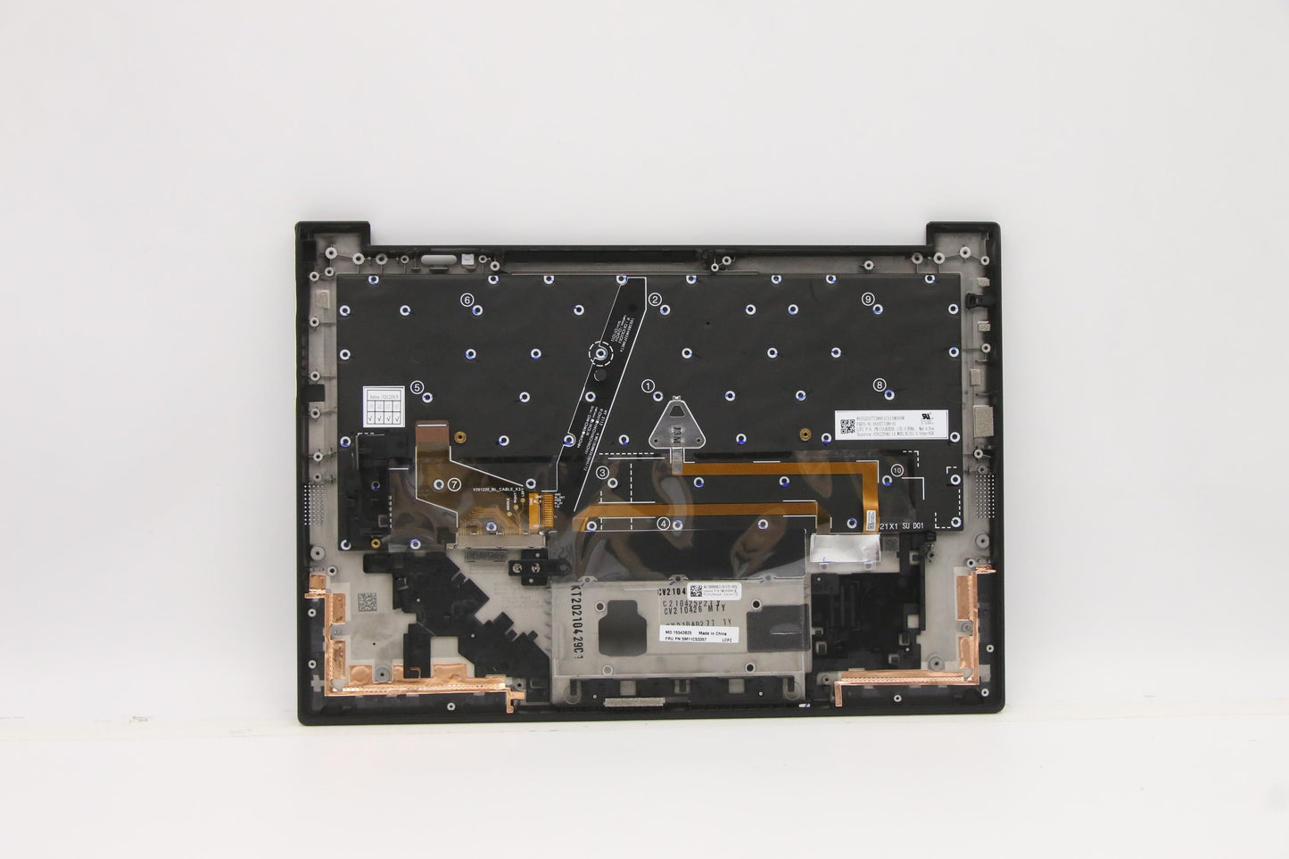 Lenovo Mech_Asm Grp Kbd Bzl,La Spa,Ww - 5M11C53357