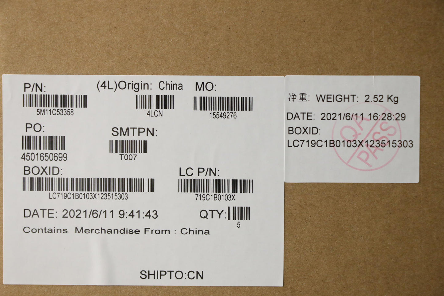 Lenovo Mech_Asm Grp Kbd Bzl,Nor,Ww,Db - 5M11C53358
