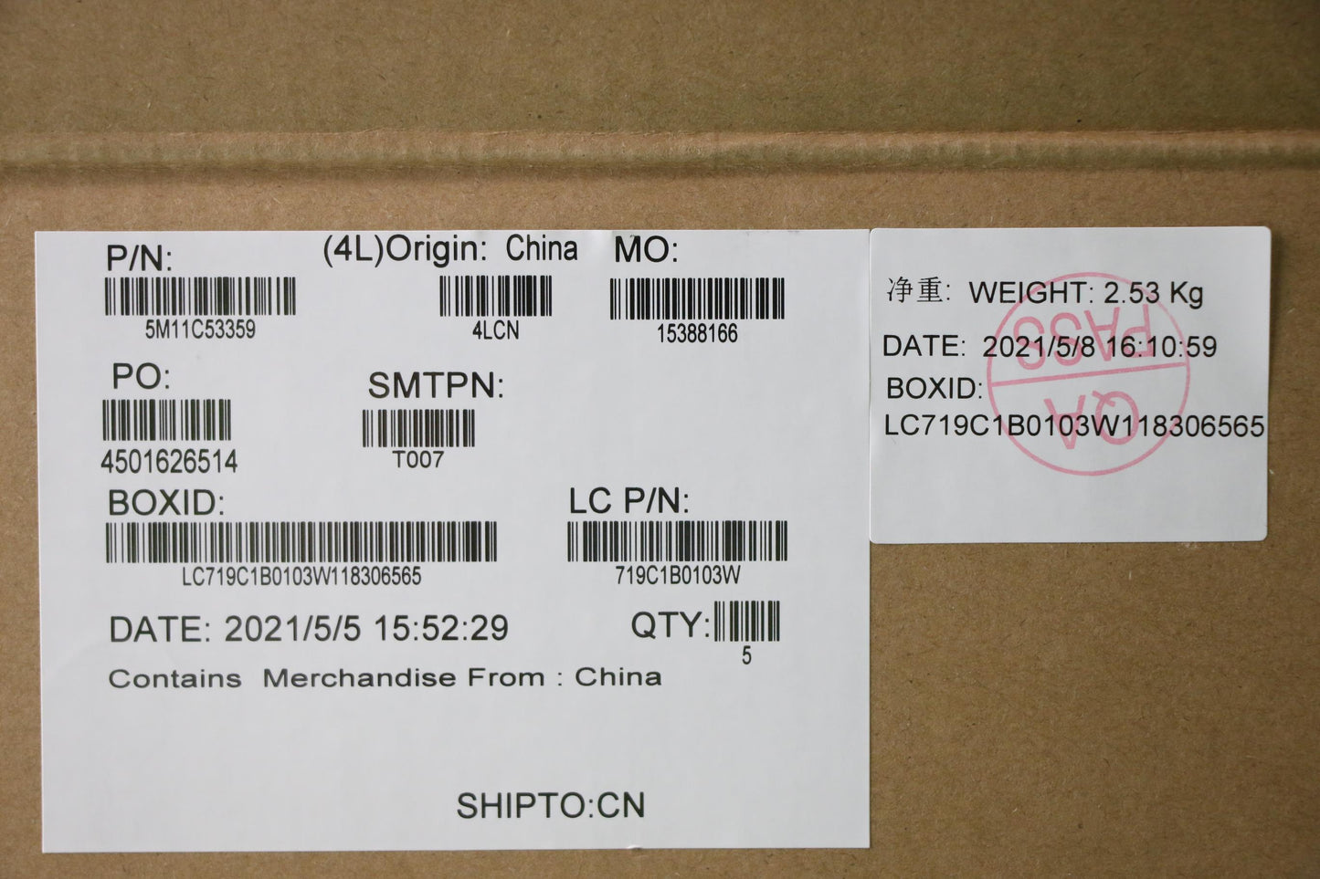 Lenovo Mech_Asm Grp Kbd Bzl,Nordic,Ww - 5M11C53359