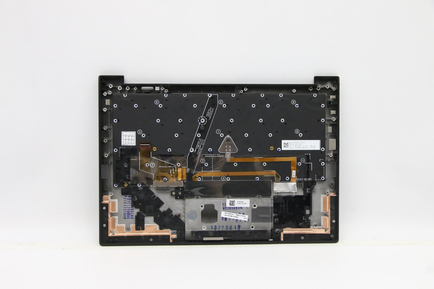 Lenovo Mech_Asm Grp Kbd Bzl,Slv,Ww,Db - 5M11C53362