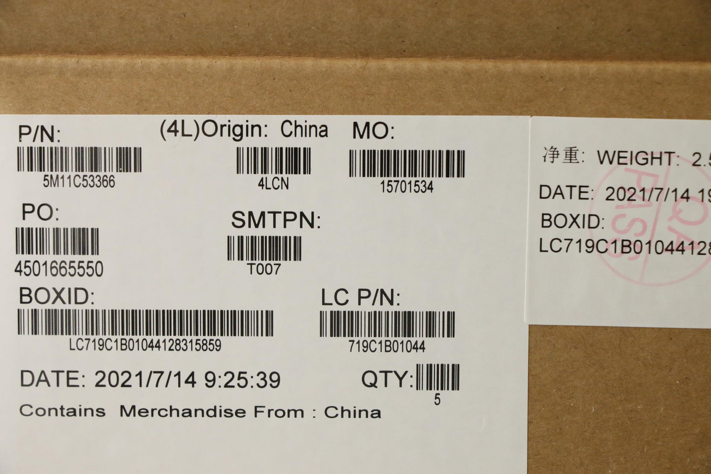 Lenovo Mech_Asm Grp Kbd Bzl,Tc,Ww,Db, - 5M11C53366