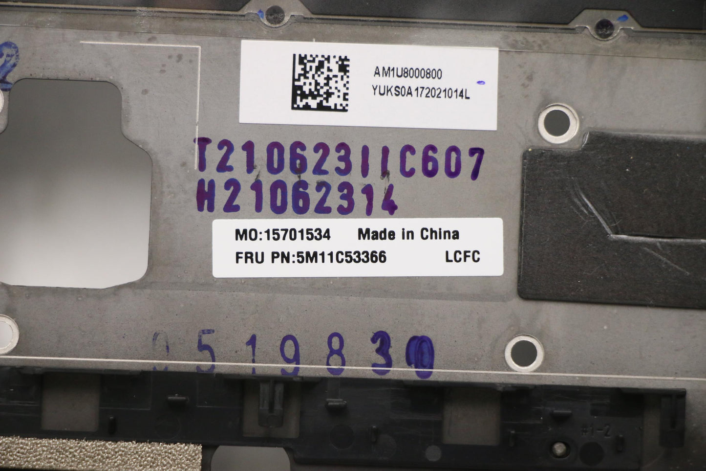 Lenovo Mech_Asm Grp Kbd Bzl,Tc,Ww,Db, - 5M11C53366