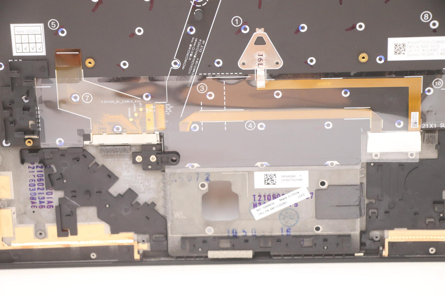 Lenovo Mech_Asm Grp Kbd Bzl,Thai,Ww,D - 5M11C53367