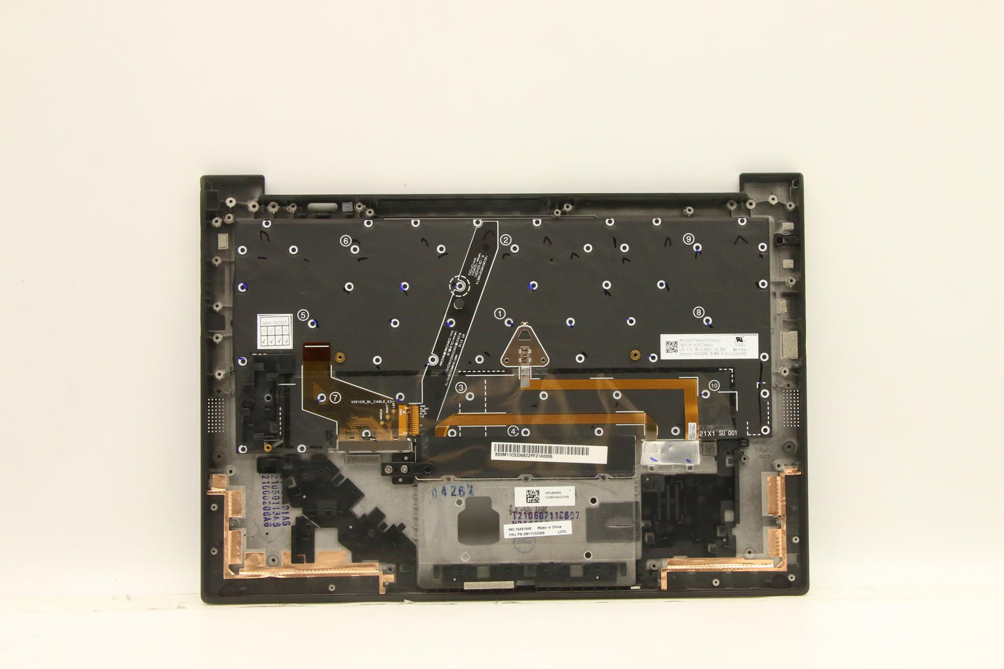 Lenovo Mech_Asm Grp Kbd Bzl,Tur,Ww,Db - 5M11C53368