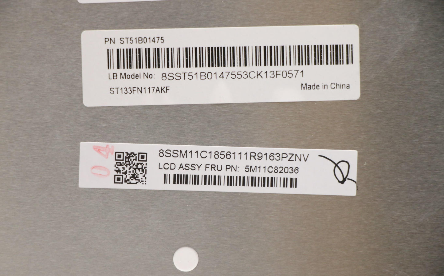 Lenovo LCD Module, 13.3", WUXGA, Touch, Anti-Reflection/Anti-Smudge, IPS, 300 nit - 5M11C82036