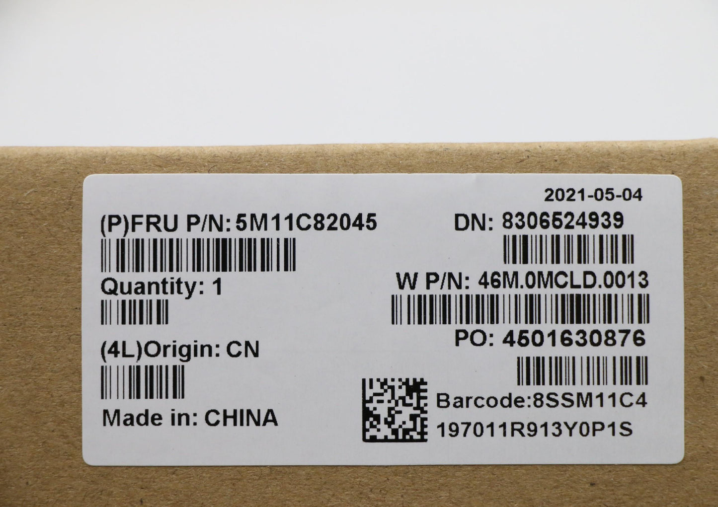 Lenovo LCD Module, 13.3", WQXGA, Touch, Anti-Reflection, Anti-Smudge, IPS, 400nit - 5M11C82045