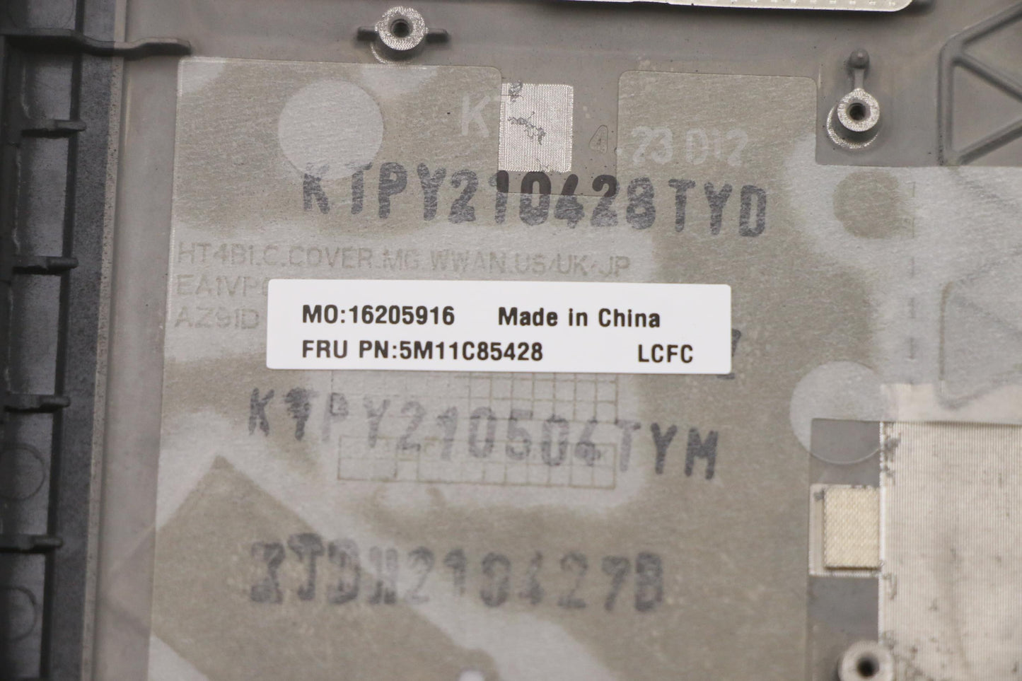 Lenovo Mech_Asm Kbd W/C Ger Bklt(Sun) - 5M11C85428