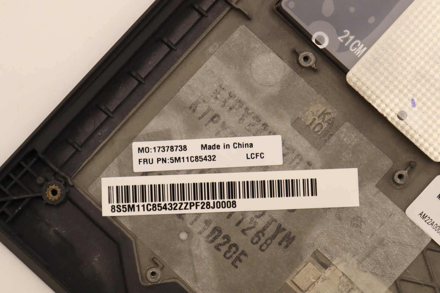 Lenovo Mech_Asm Kbd W/C Gre Bklt(Sun) - 5M11C85432
