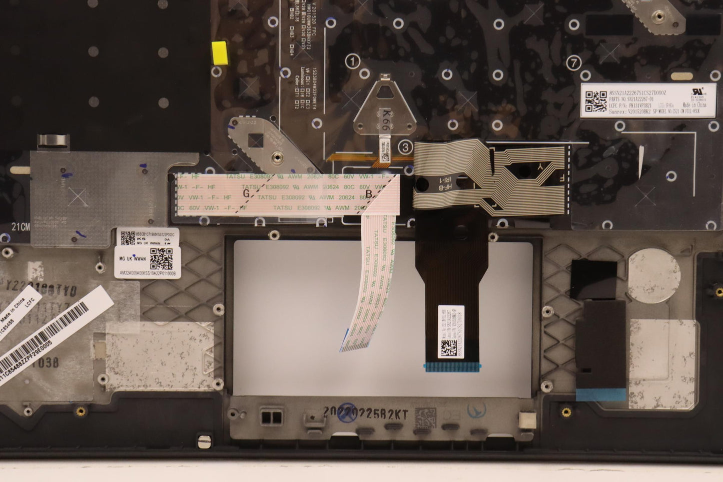 Lenovo Mech_Asm Kbdw/C Spa Bklt(Sun) - 5M11C85488