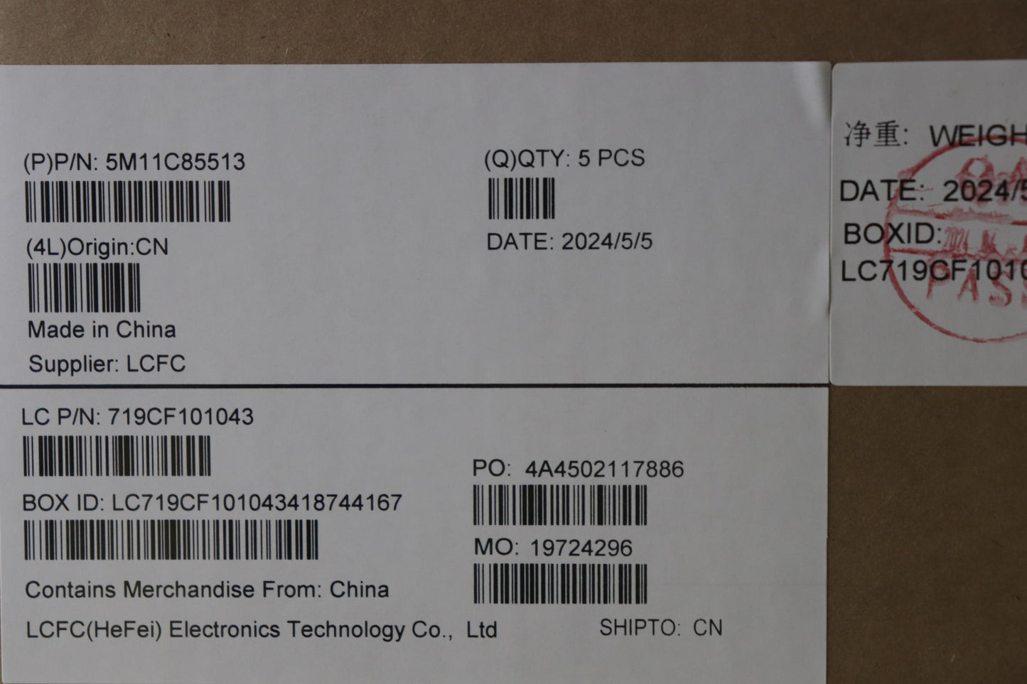 Lenovo Mech_Asm Kbd W/C Uke Bklt(Chy) - 5M11C85513