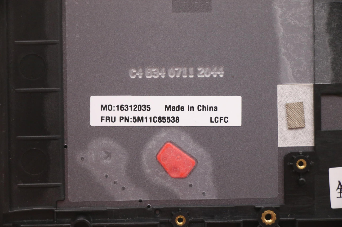 Lenovo Mech_Asm Kbd W/C Eng Bklt(Tra) - 5M11C85538
