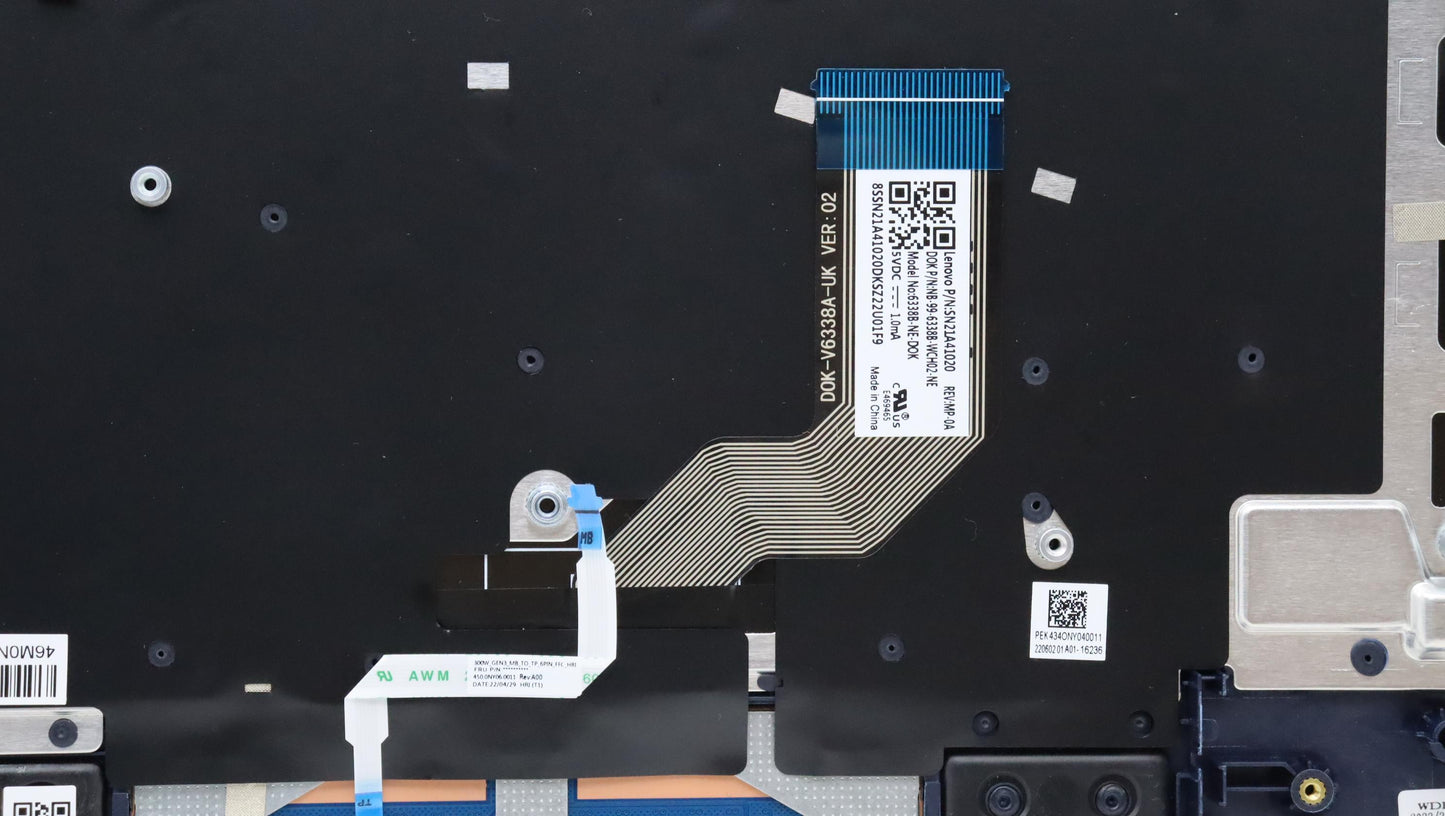 Lenovo Mech_Asm Frasmkb Nor Cccp Bk N - 5M11C85607