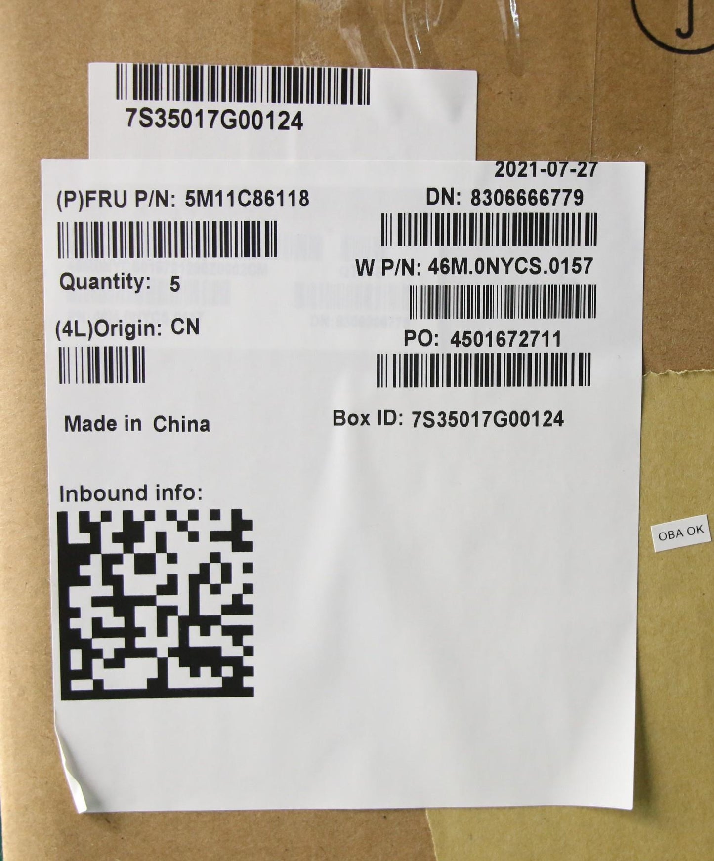 Lenovo Mech_Asm Frasmkb Gre Cccpwfcbk - 5M11C86118