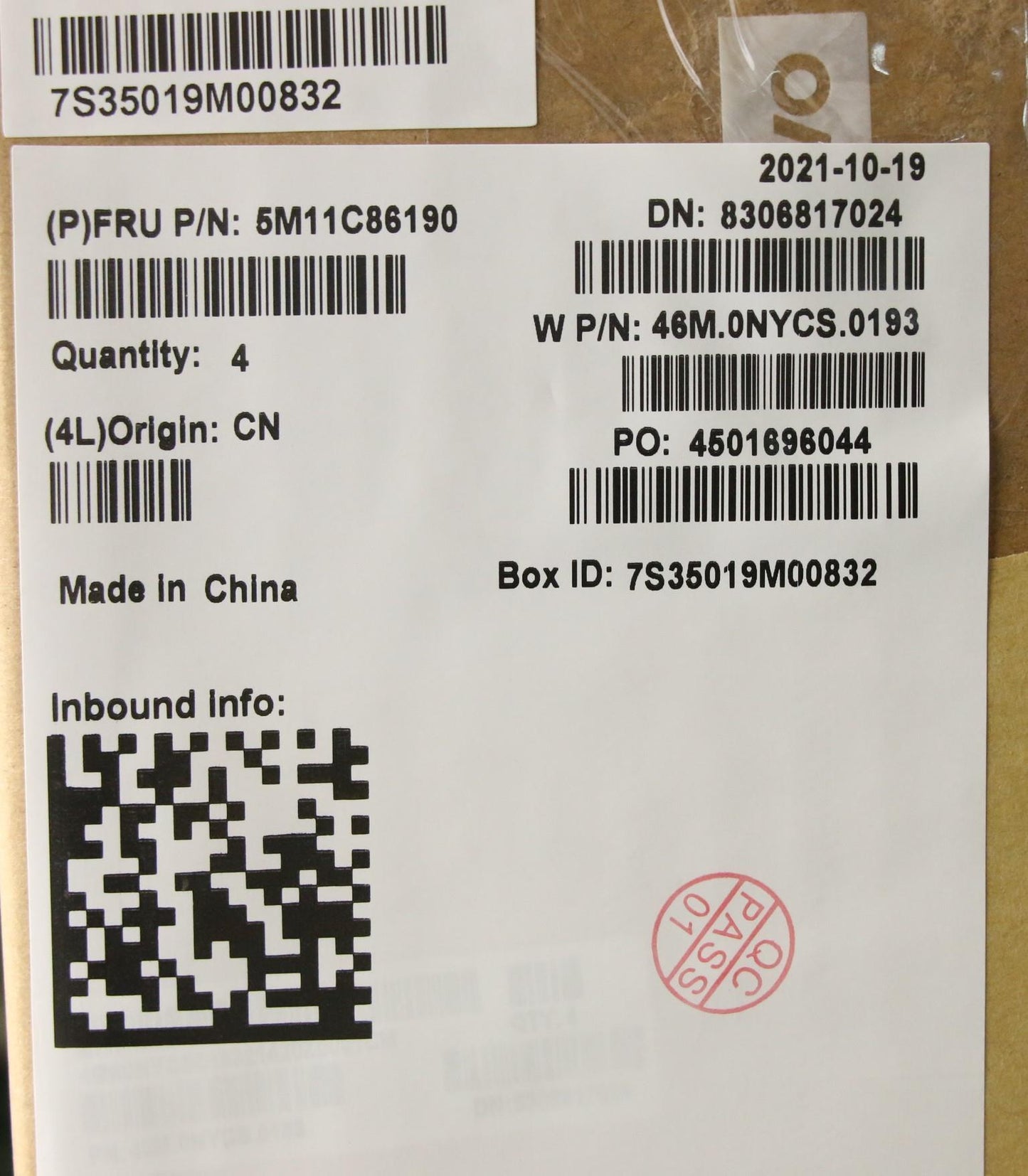 Lenovo Mech_Asm Frasmkb Jp Cccp Wfcbk - 5M11C86190